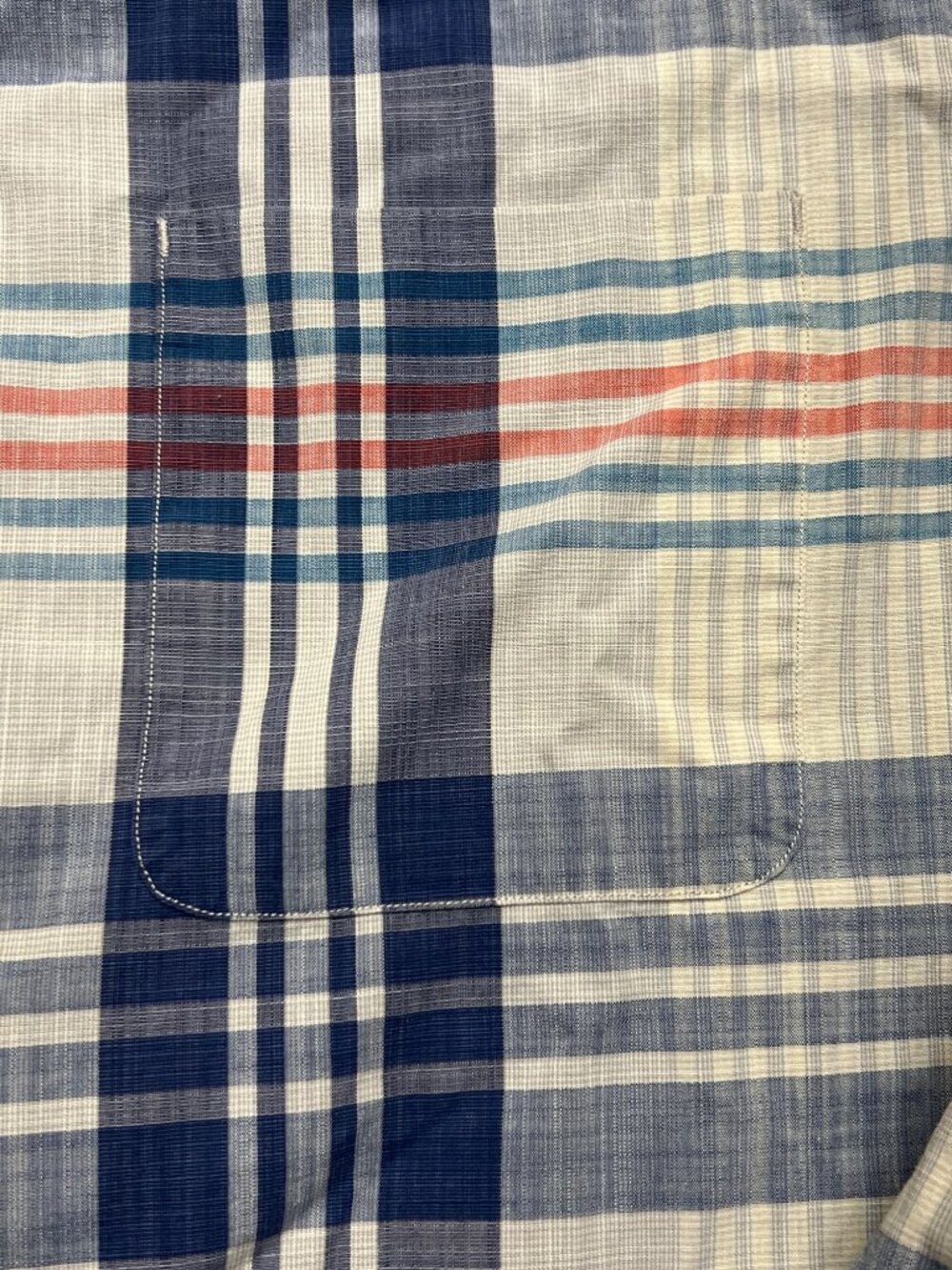 Tommy Bahama Plaid Casual Button Down Shirt Mens Large Business Office Preppy - Picture 3 of 9